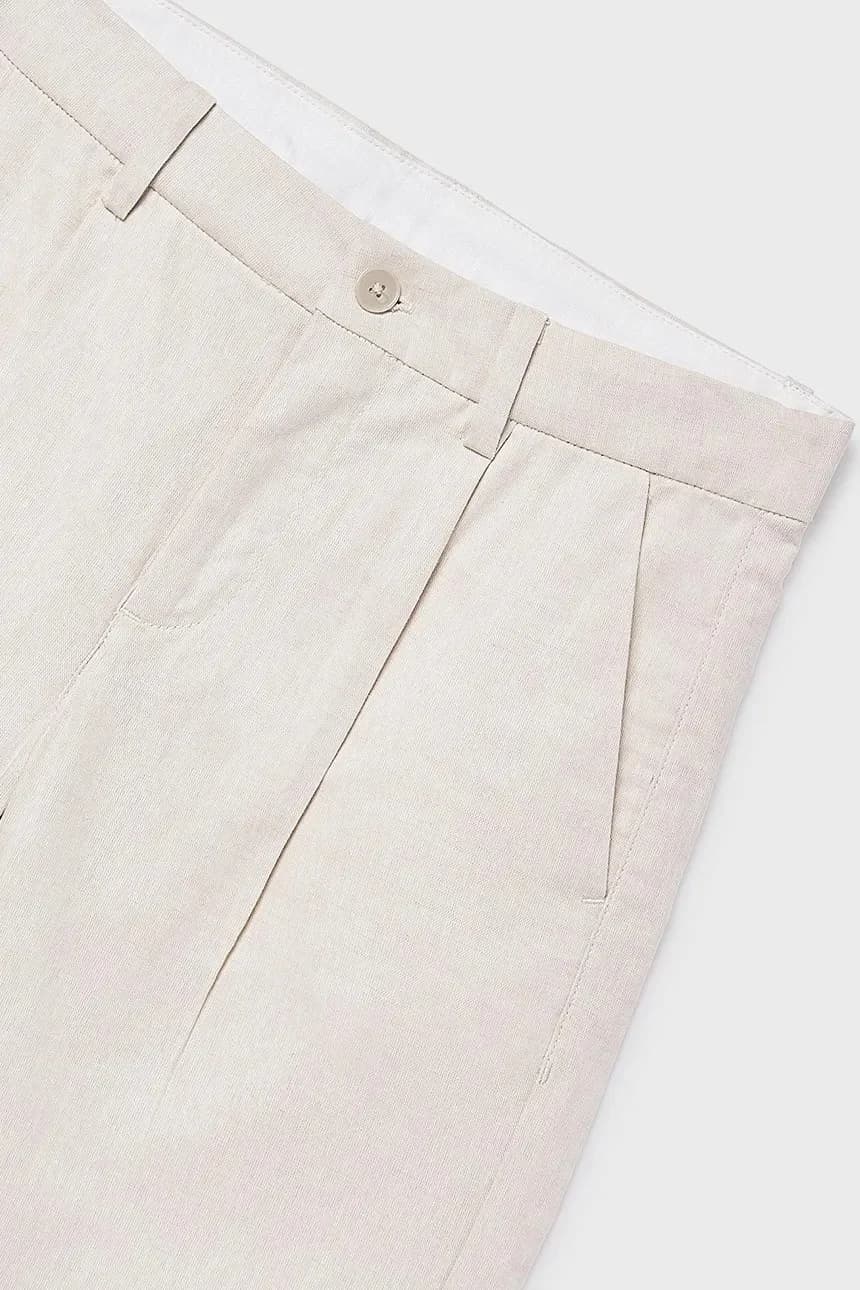 Детские шорты из смесового льна - фото 3