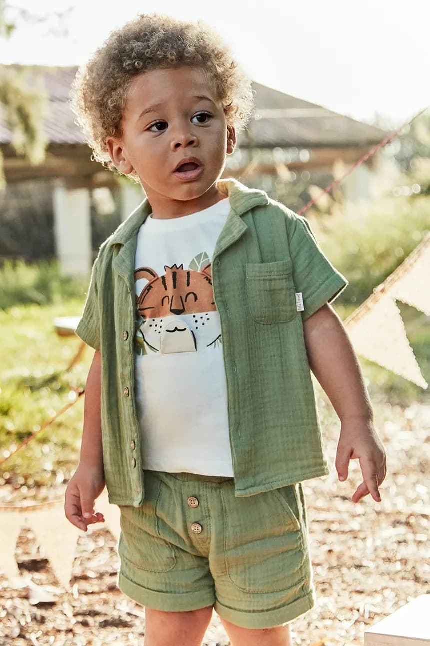 Детские хлопковые шорты