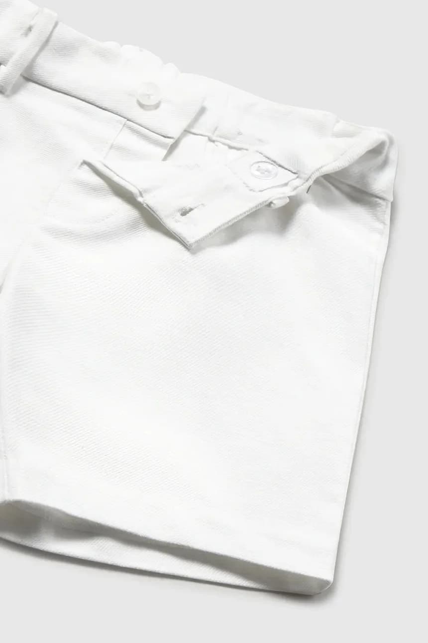 Детские шорты из смесового льна - фото 3