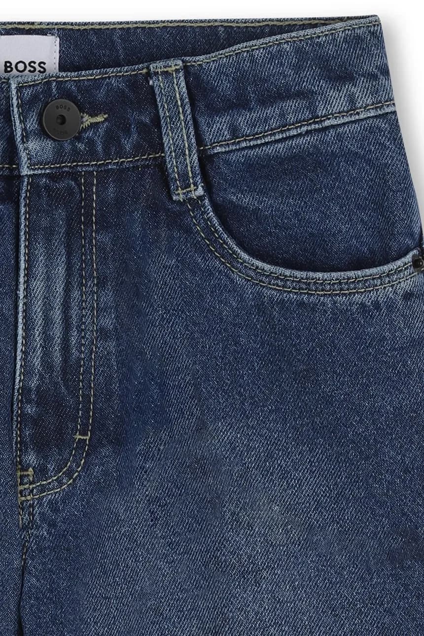 Детские джинсовые шорты - фото 4