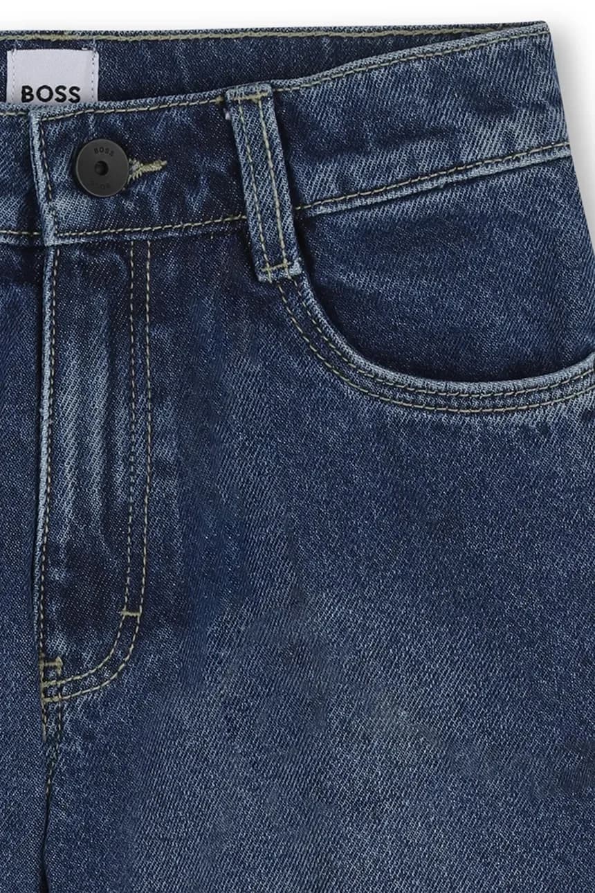 Детские джинсовые шорты - фото 4