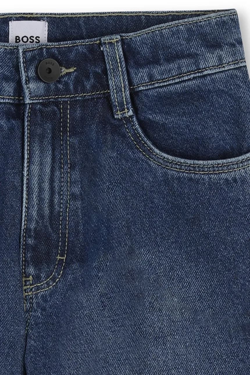 Детские джинсовые шорты - фото 4