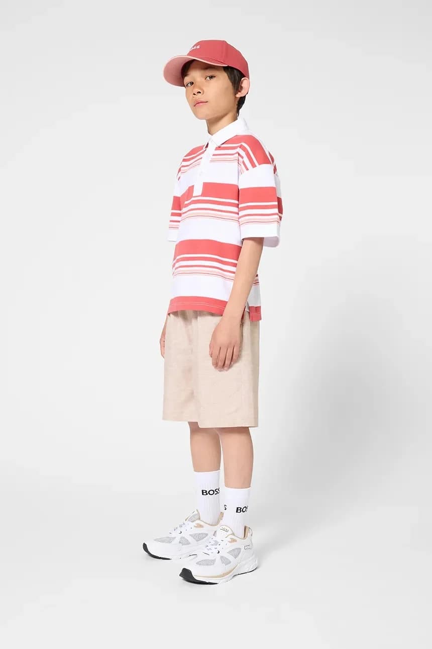 Детские шорты с льном