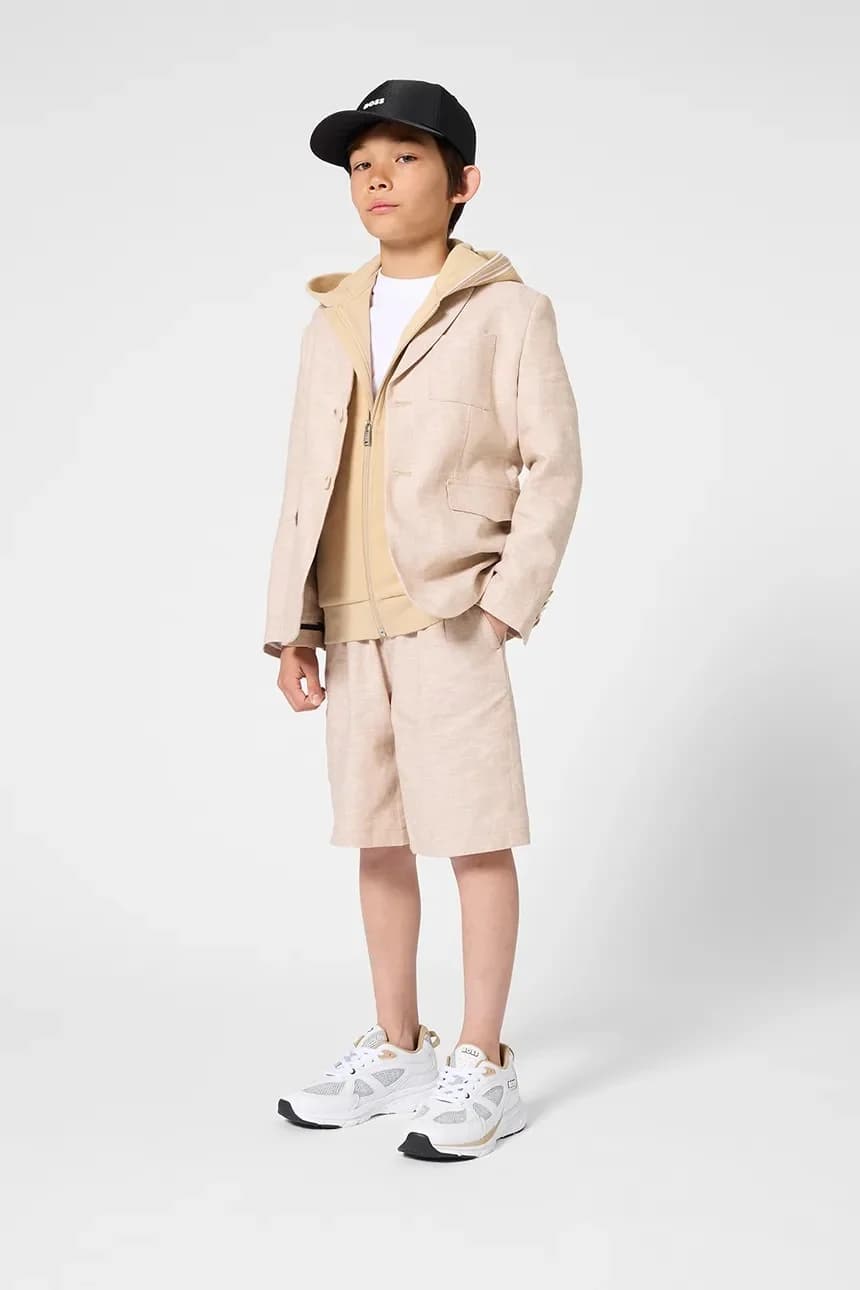 Детские шорты с льном - фото 5