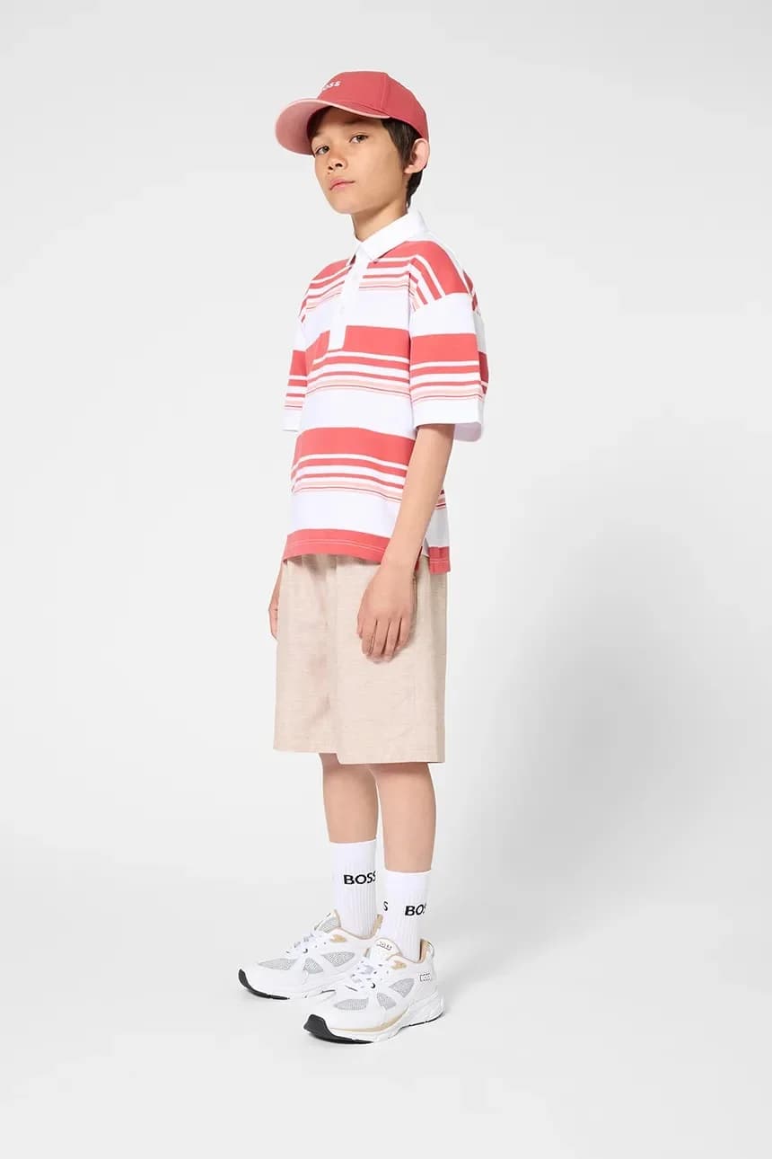 Детские шорты с льном