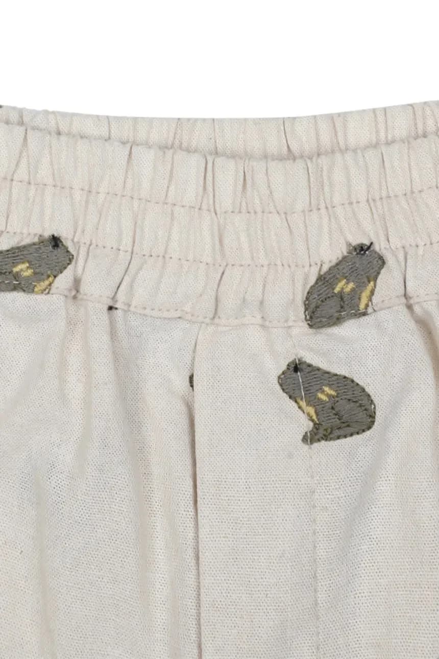 Olivier Shorts Льняные шорты Frogs - фото 4