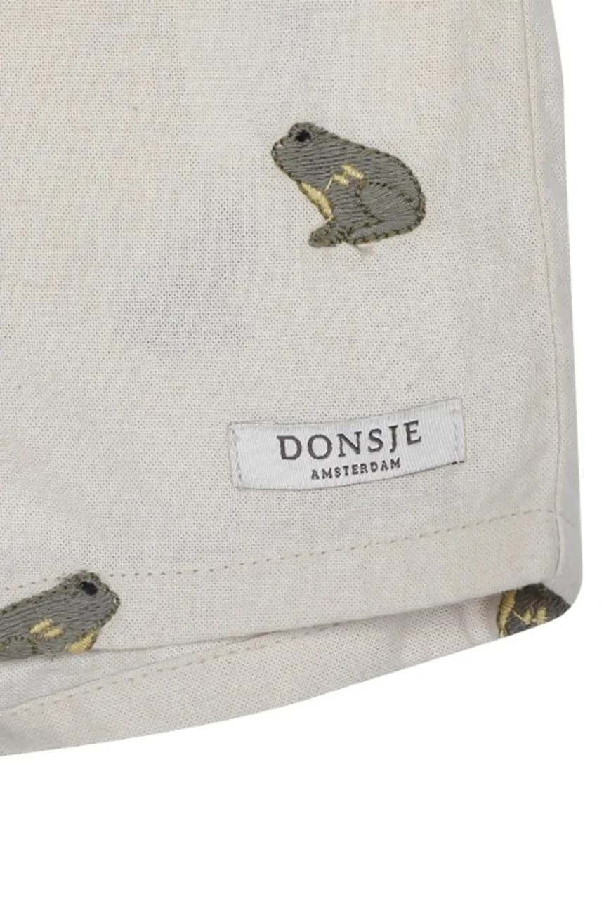 Olivier Shorts Льняные шорты Frogs - фото 5