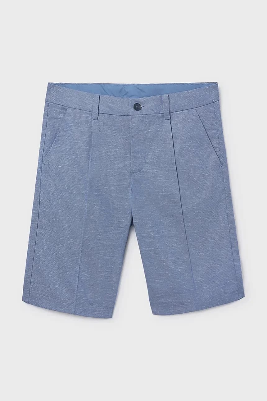 Детские шорты из смесового льна - фото 2