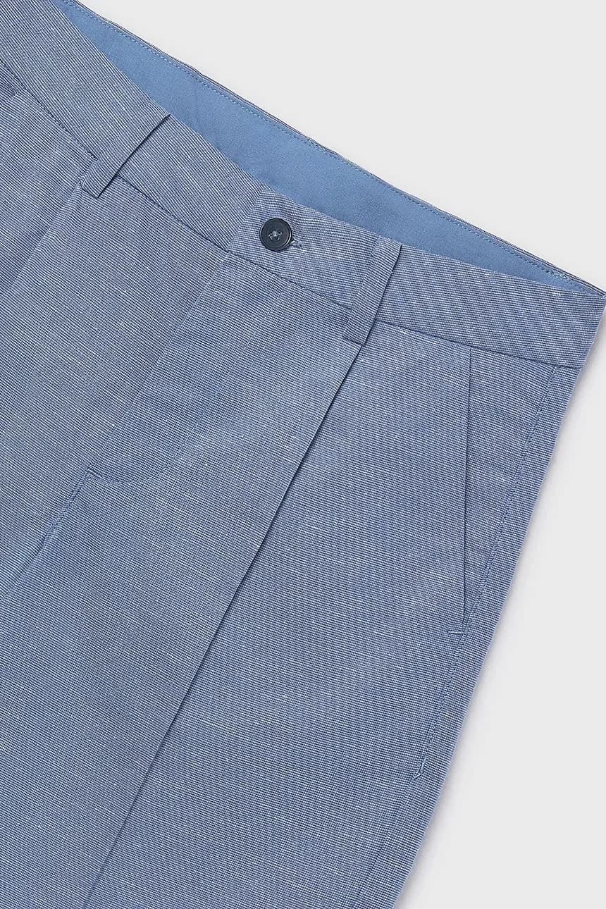 Детские шорты из смесового льна - фото 4