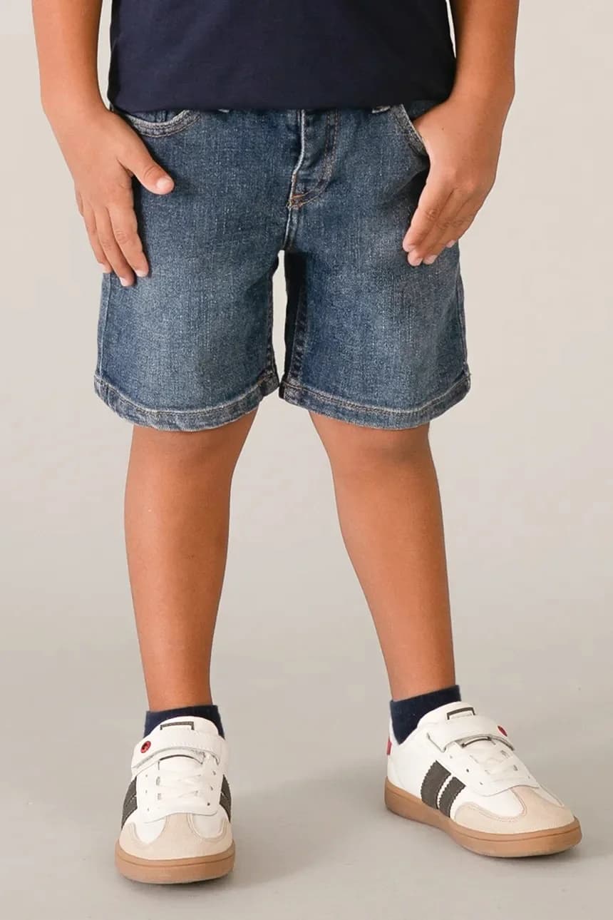 Детские джинсовые шорты - фото 5