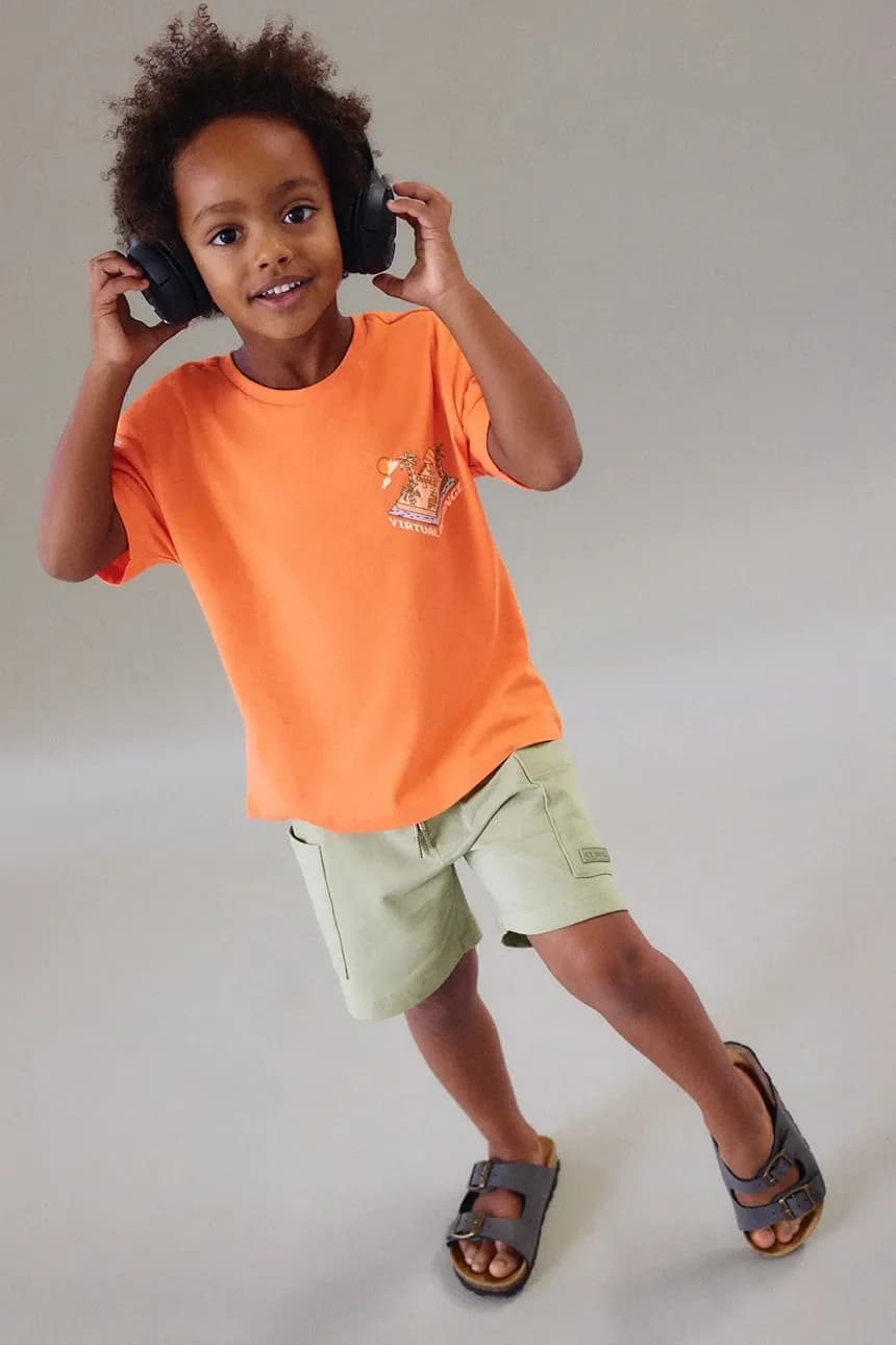 Детские хлопковые шорты