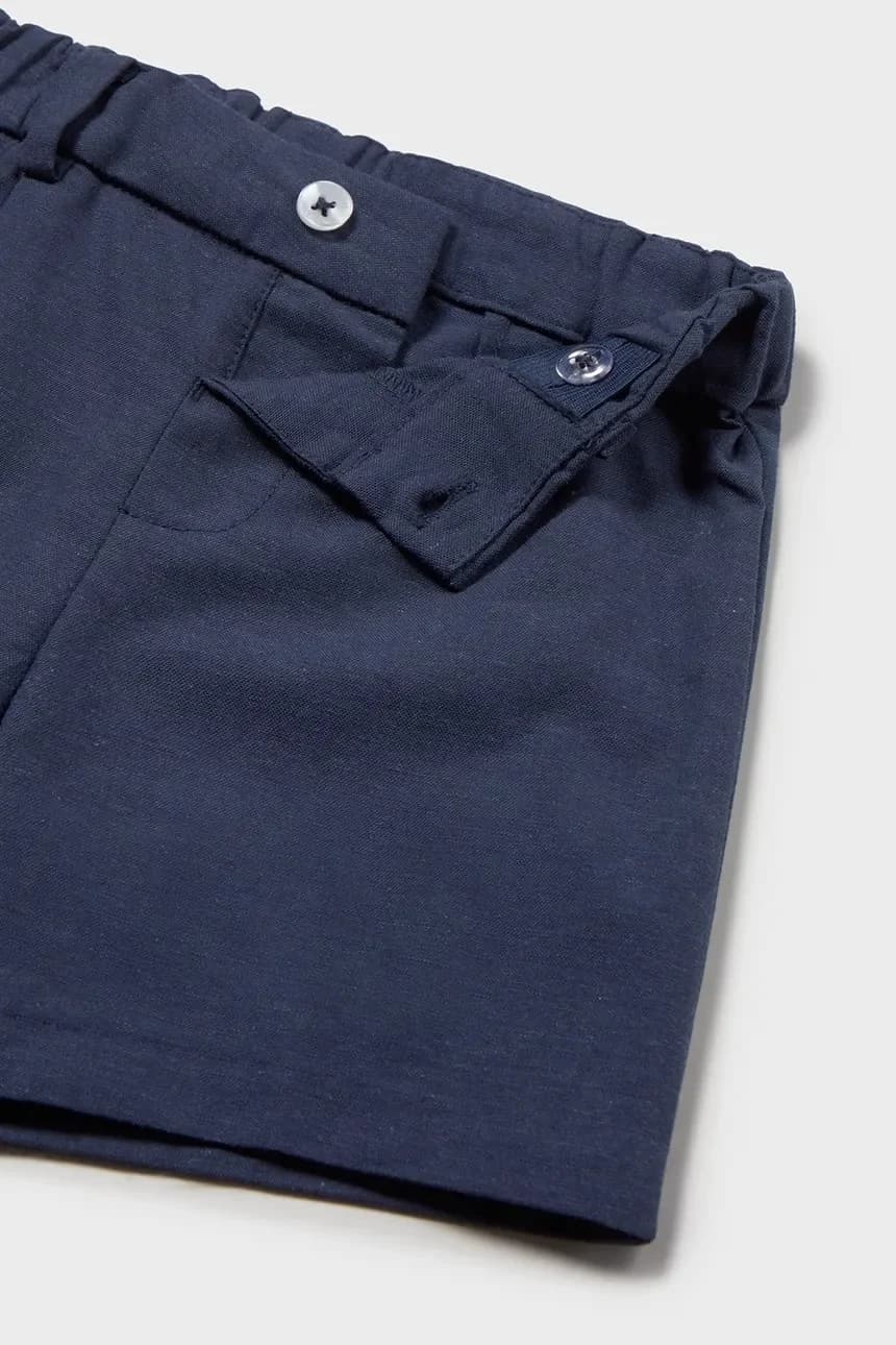 Детские шорты из смесового льна - фото 3