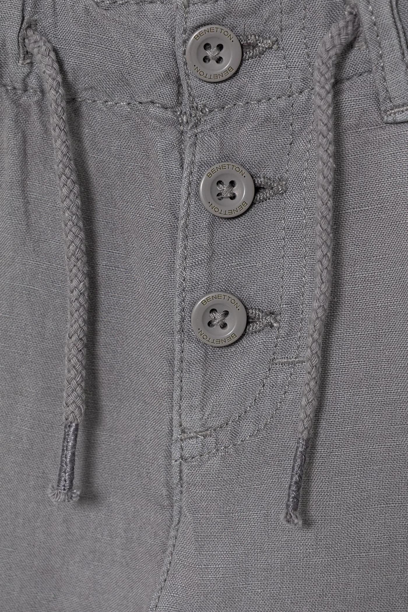 Детские шорты из смесового льна - фото 3