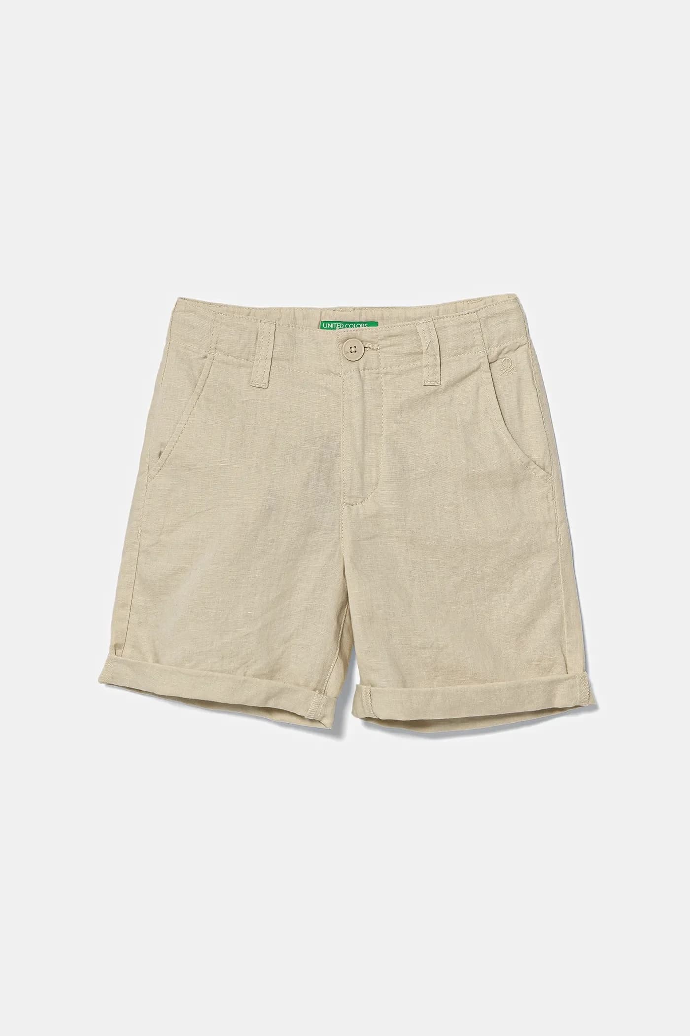 Детские льняные шорты