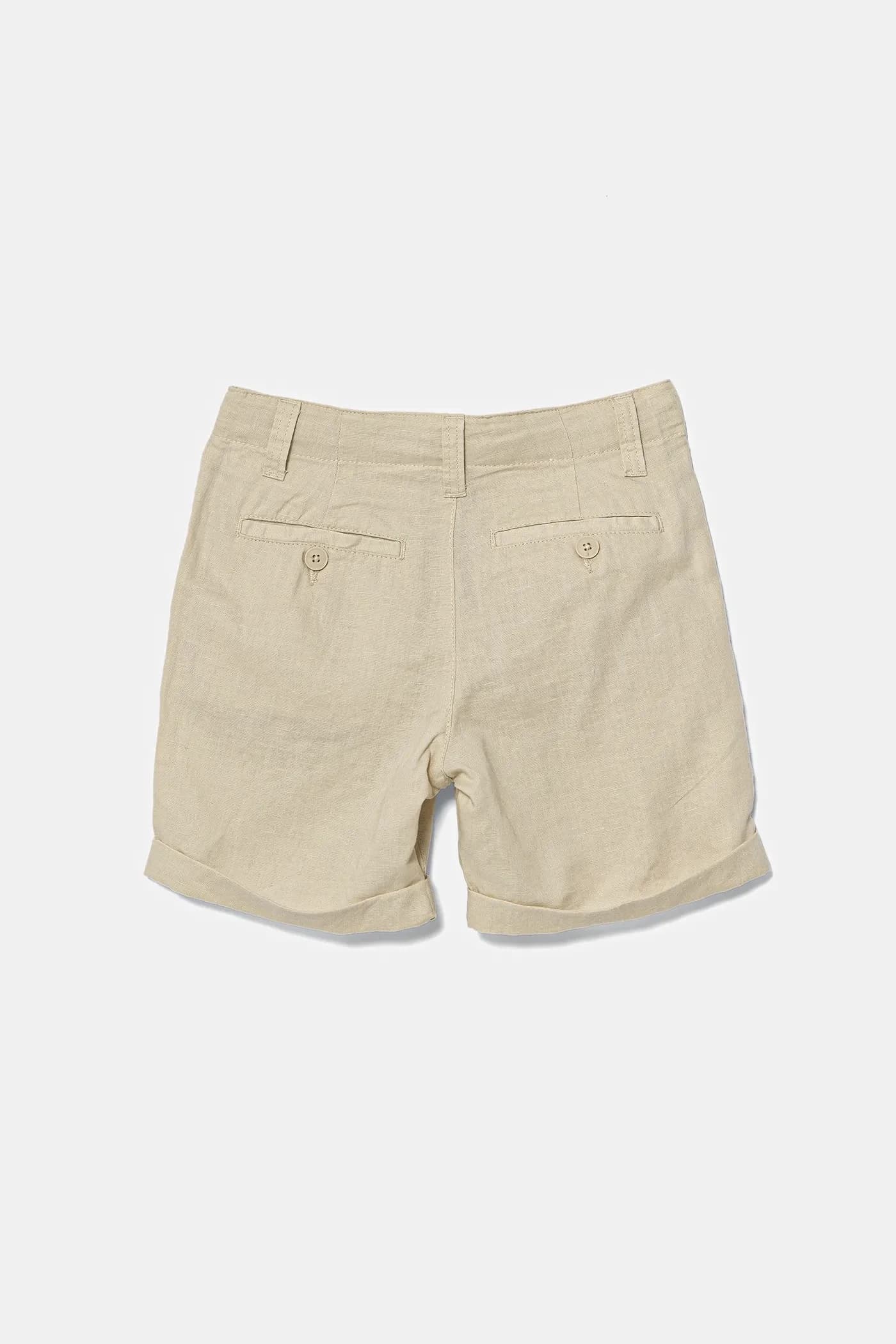Детские льняные шорты - фото 2