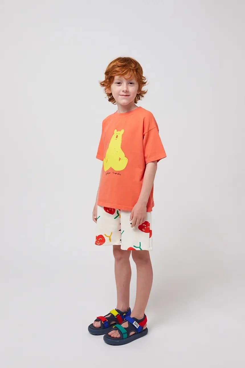 Детские хлопковые шорты Smiling