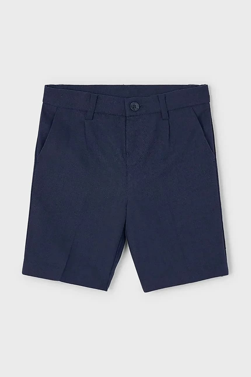 Детские брюки из смесового льна