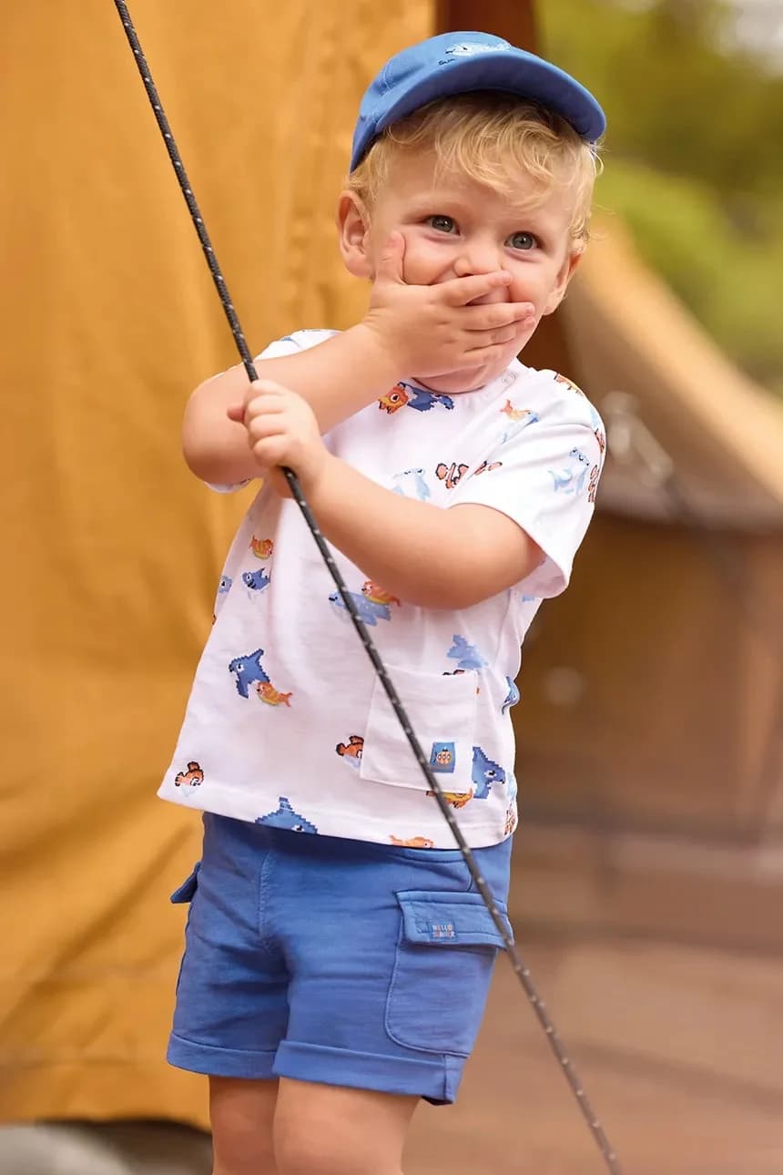 Детские хлопковые шорты