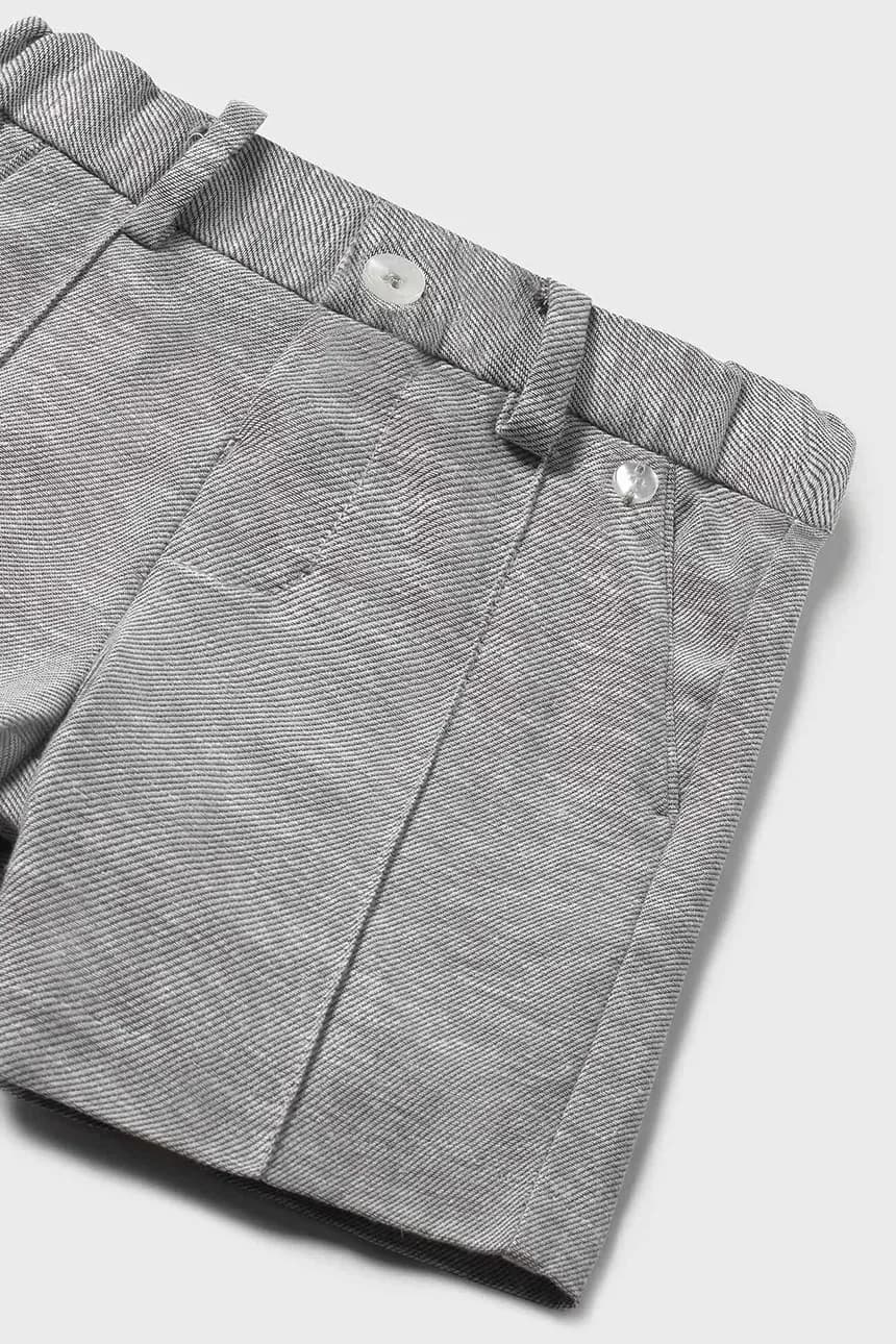 Детские шорты из смесового льна - фото 3