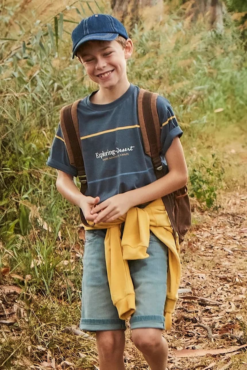 Детские джинсовые шорты