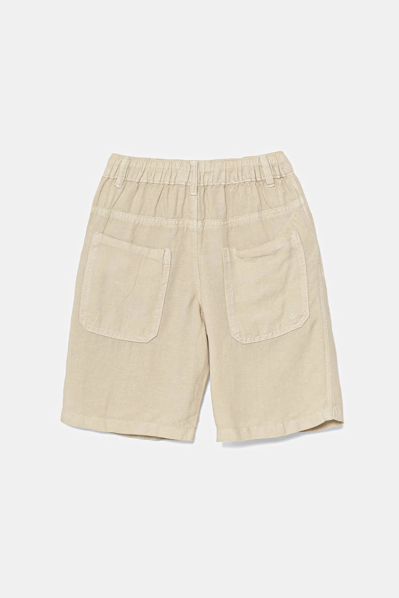 Детские шорты из смесового льна - фото 2