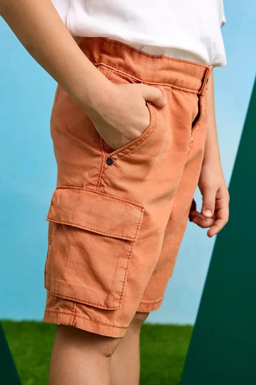 Детские шорты-карго - фото 5