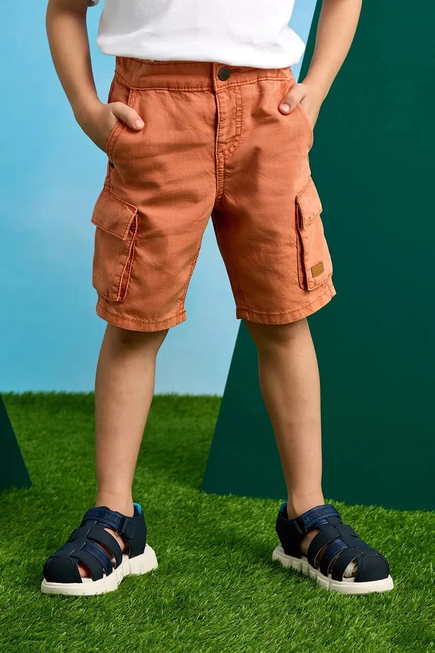 Детские шорты-карго - фото 6