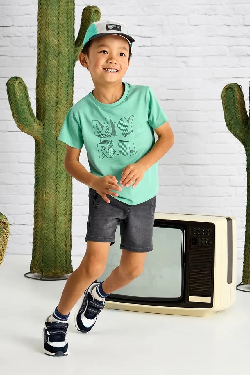 Детские джинсовые шорты