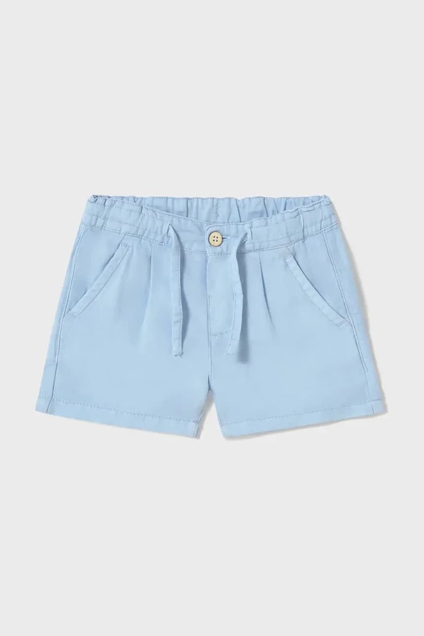 Детские шорты из смесового льна