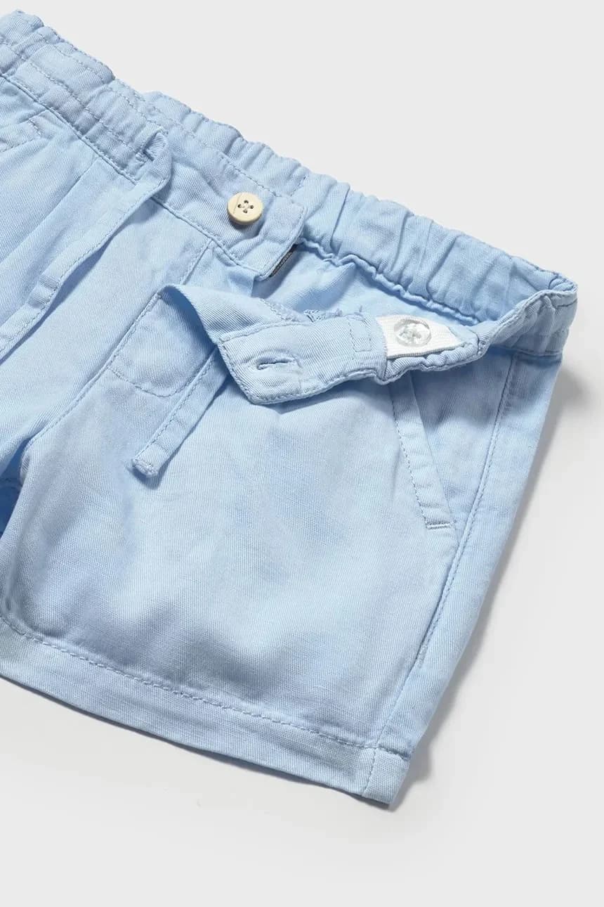 Детские шорты из смесового льна - фото 3