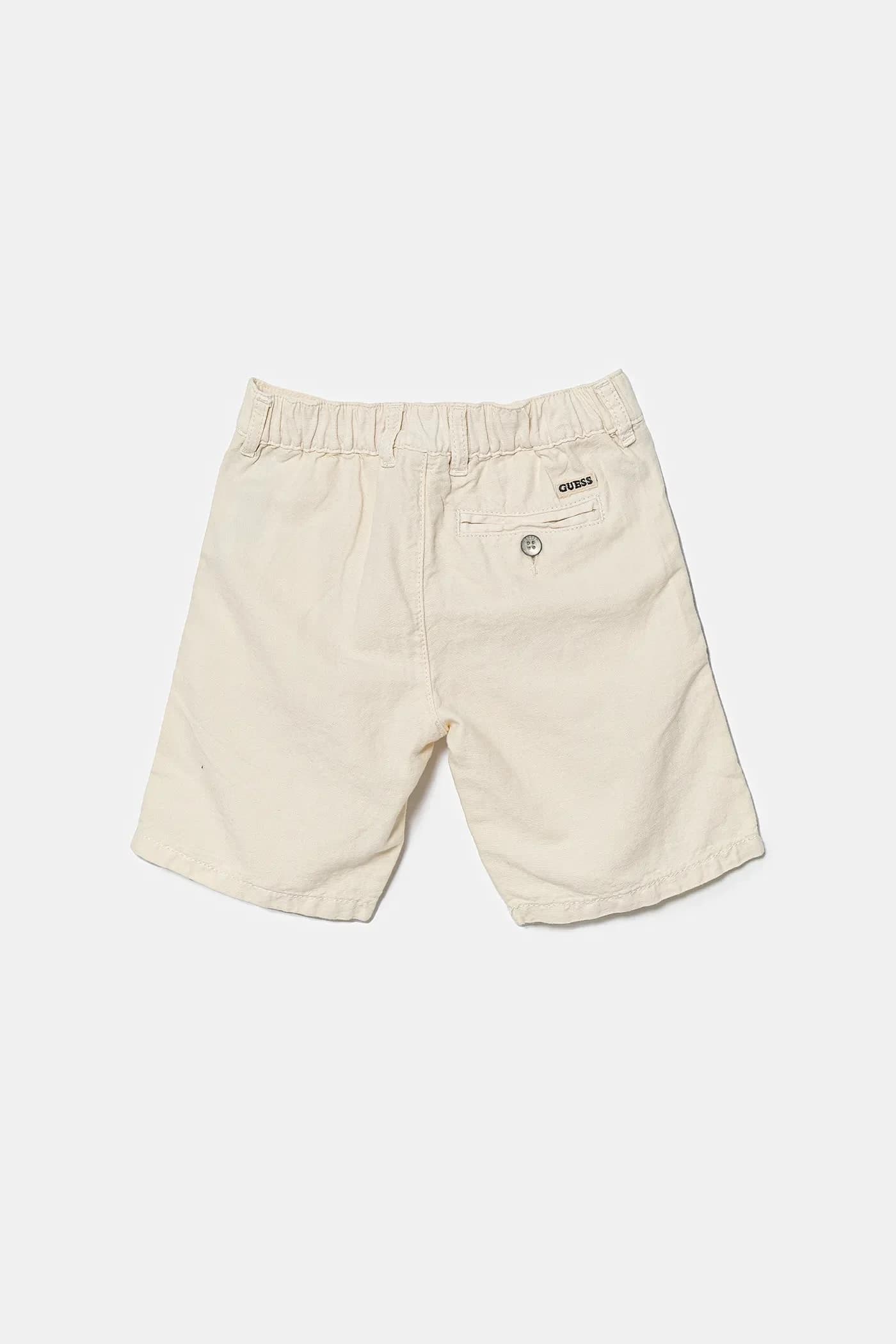 Шорты из смесового льна - фото 2