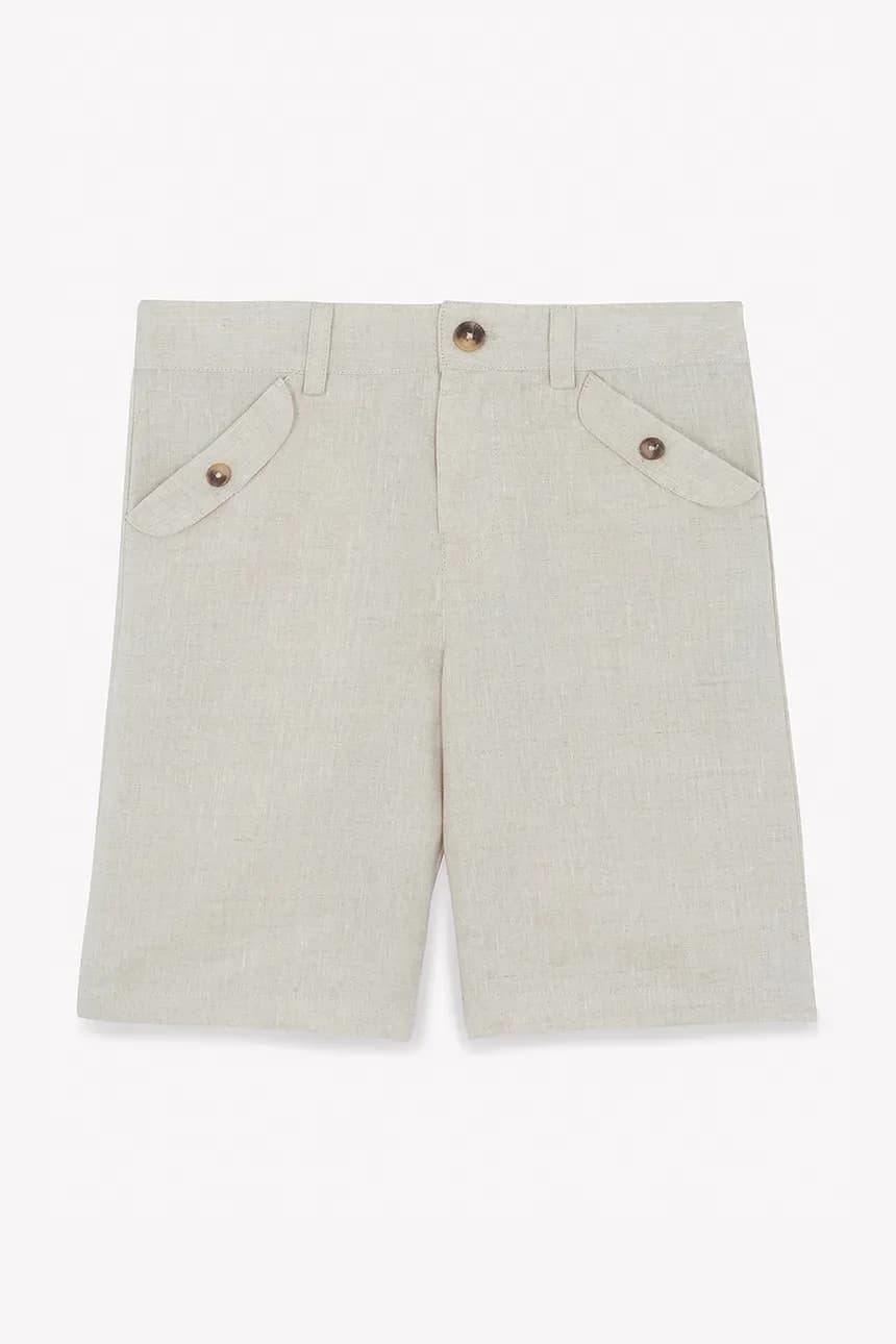 Детские льняные шорты - фото 2