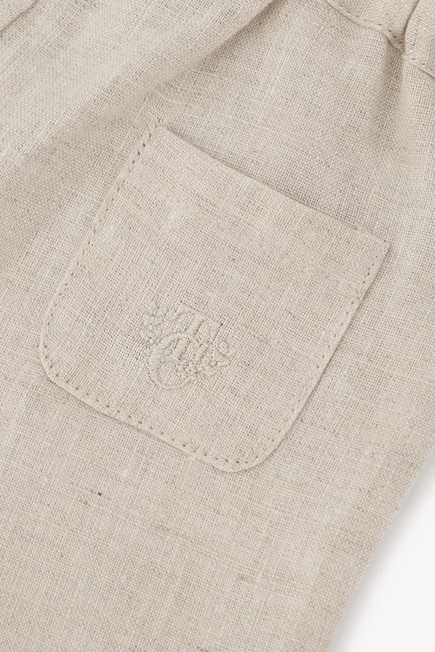 Детские льняные шорты - фото 3