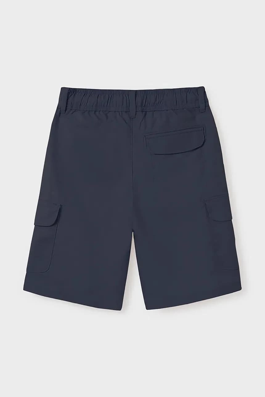 Детские шорты карго из смесового льна - фото 2