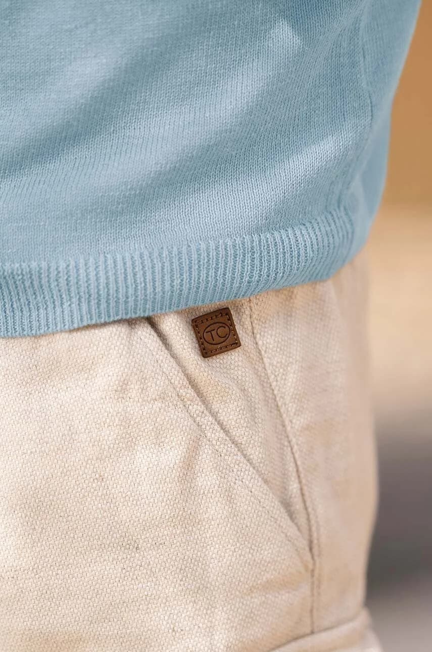 Детские шорты из смесового льна - фото 5