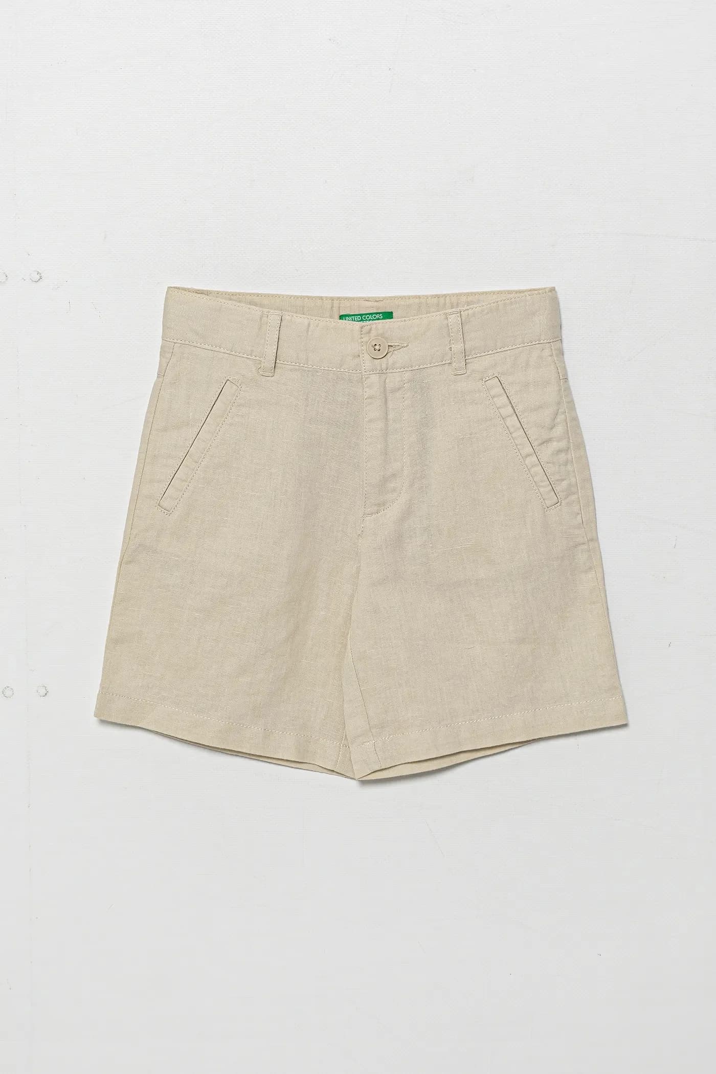 Детские льняные шорты