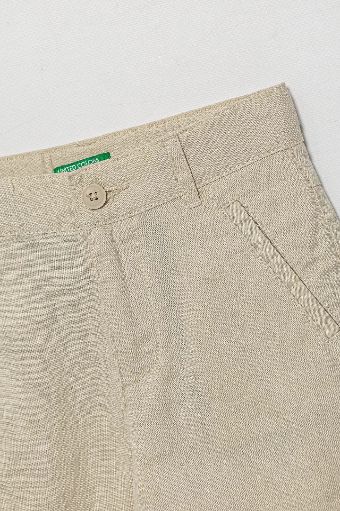 Детские льняные шорты - фото 3