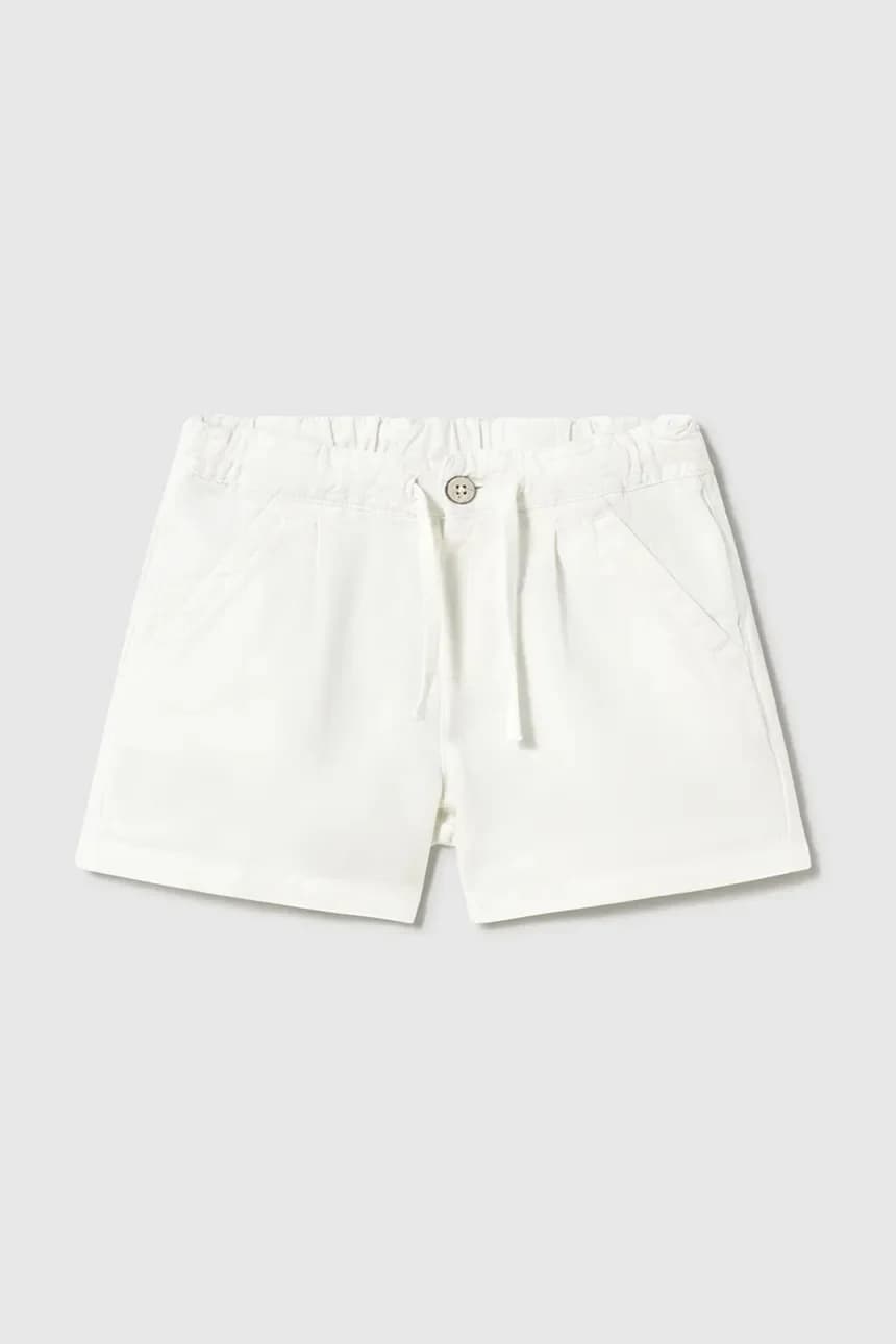 Детские шорты из смесового льна