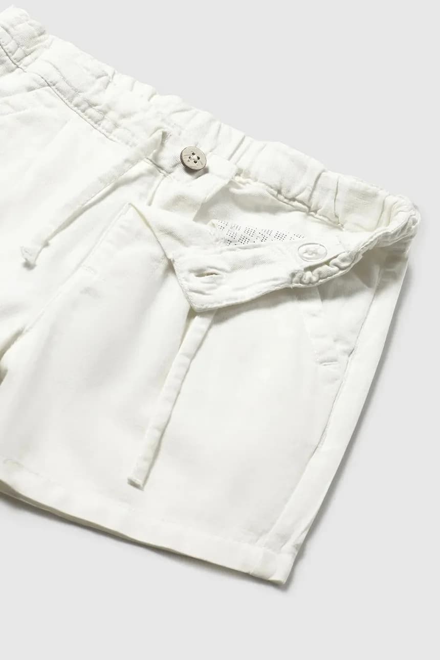 Детские шорты из смесового льна - фото 3