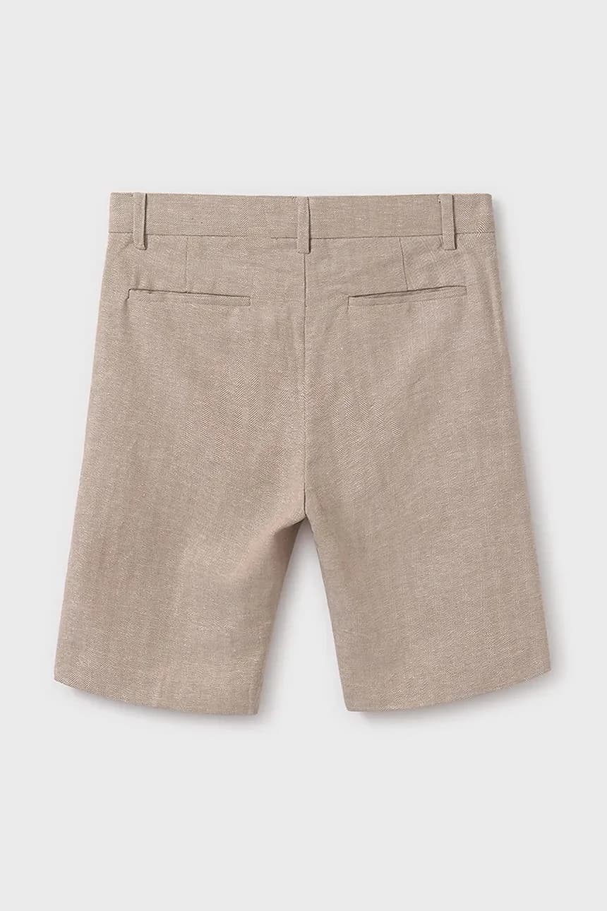 Детские шорты из смесового льна - фото 3