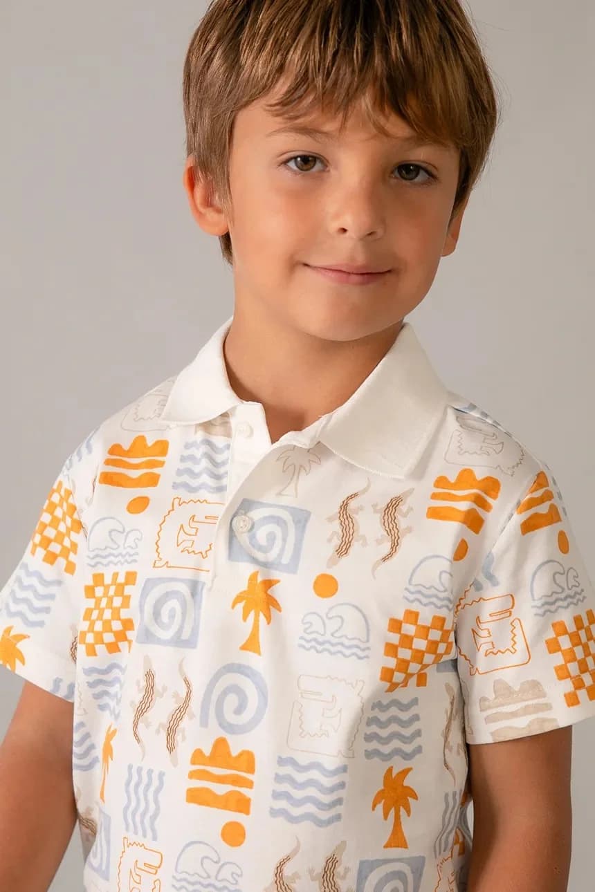 Детское хлопковое поло - фото 6