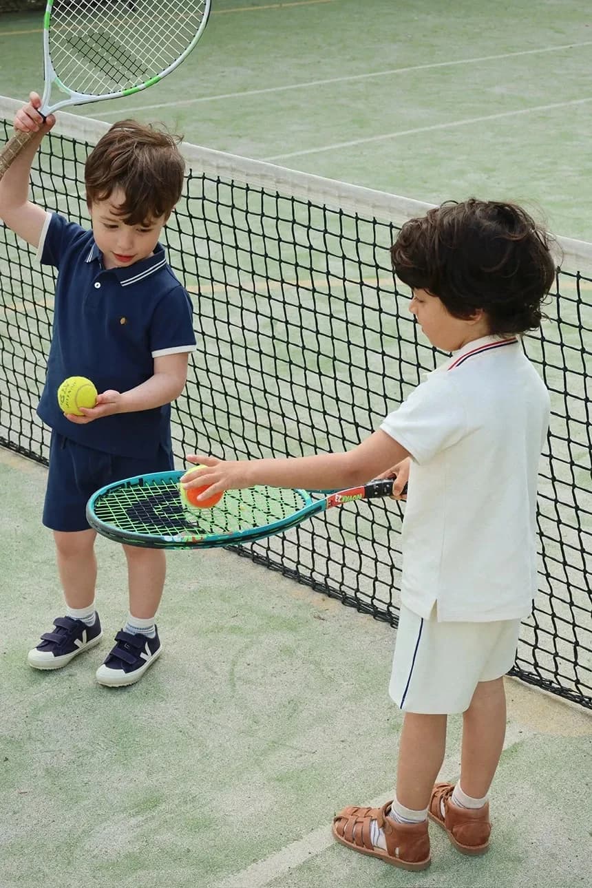 Детское хлопковое поло FLORIAN POLO SHIRT GOTS - фото 6