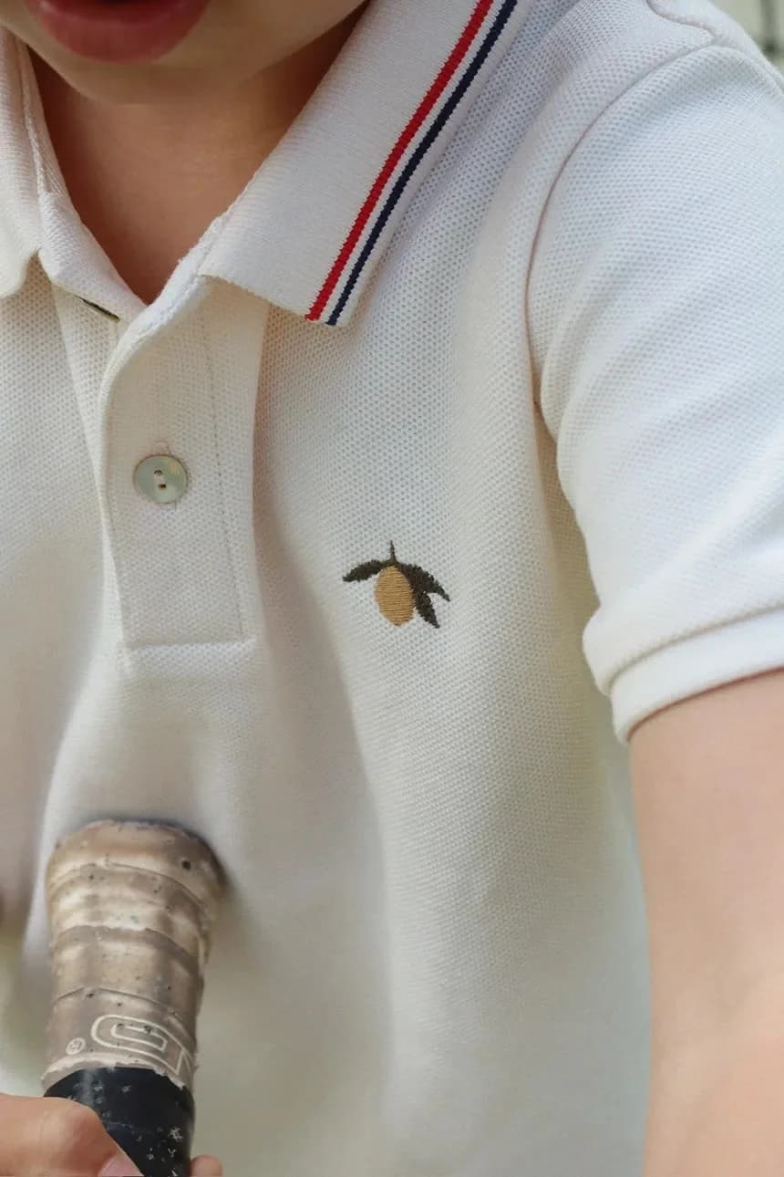 Детское хлопковое поло FLORIAN POLO SHIRT GOTS - фото 5