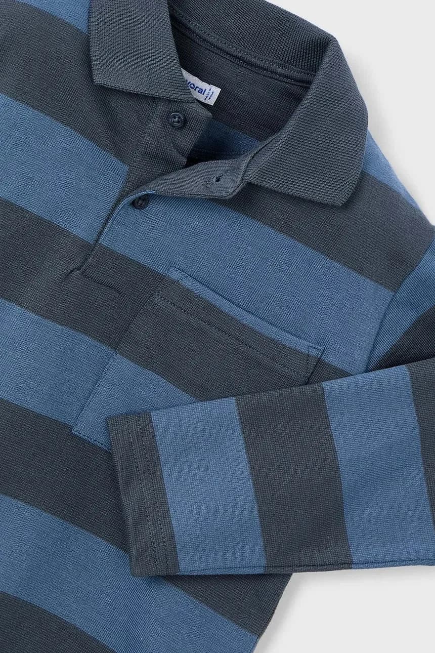 Детская хлопковая рубашка с длинным рукавом - фото 3