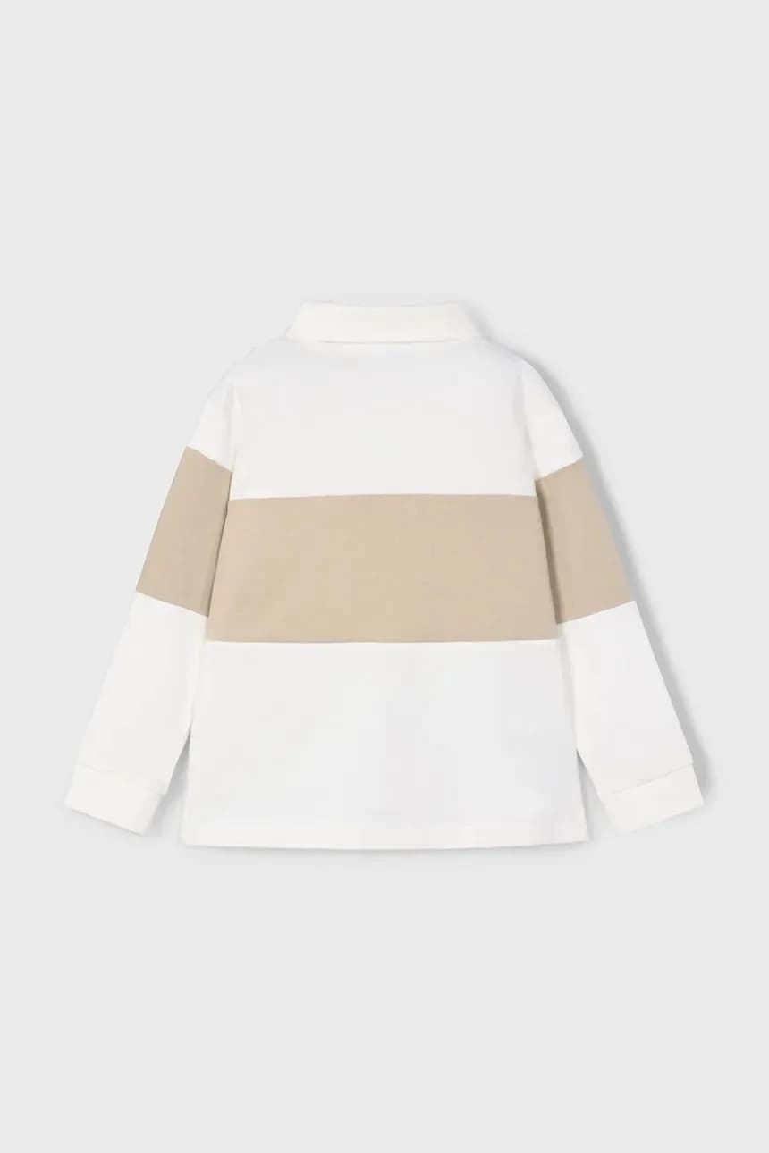 Хлопковая рубашка с длинным рукавом - фото 3