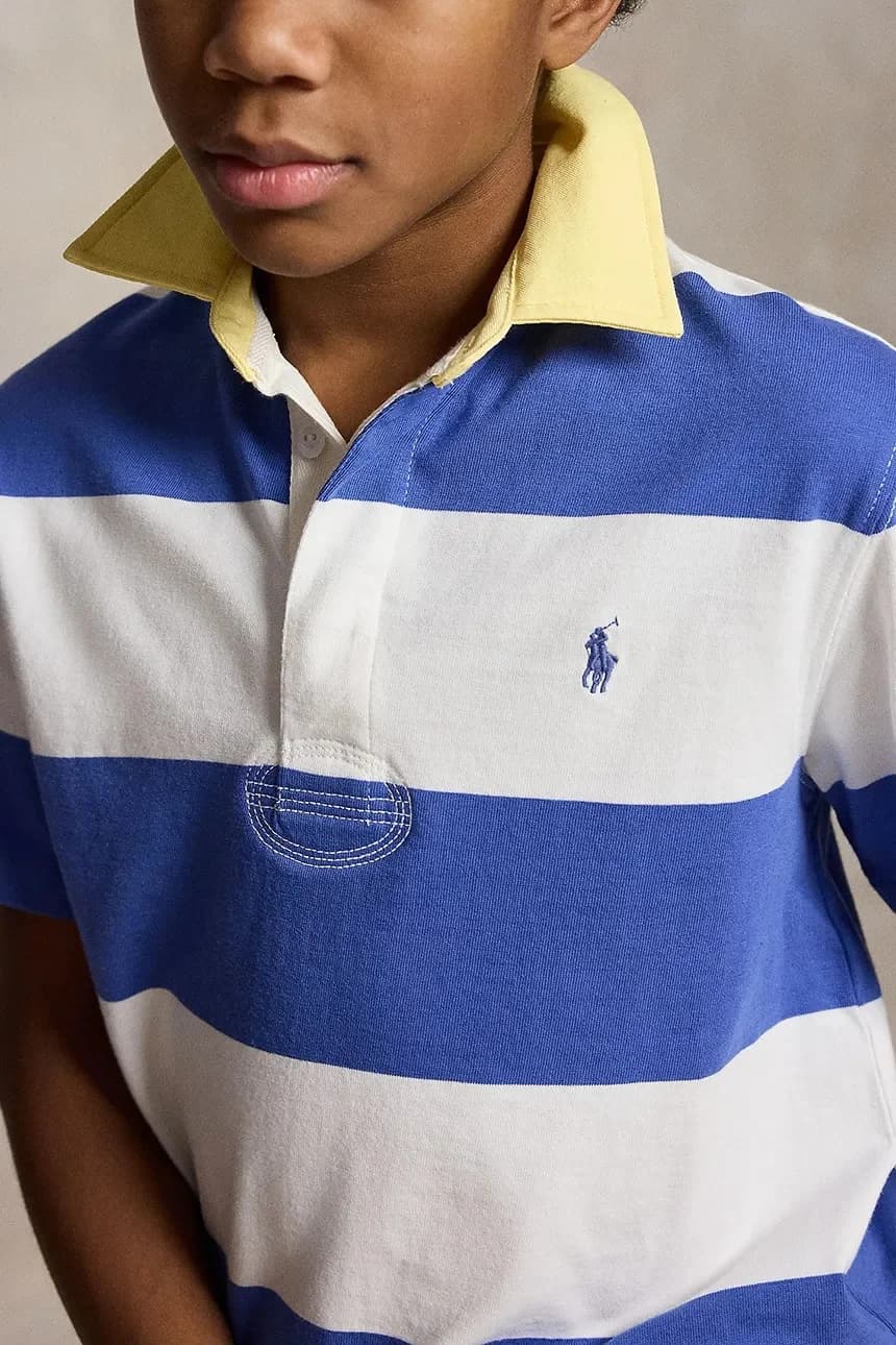 Детское хлопковое поло - фото 5