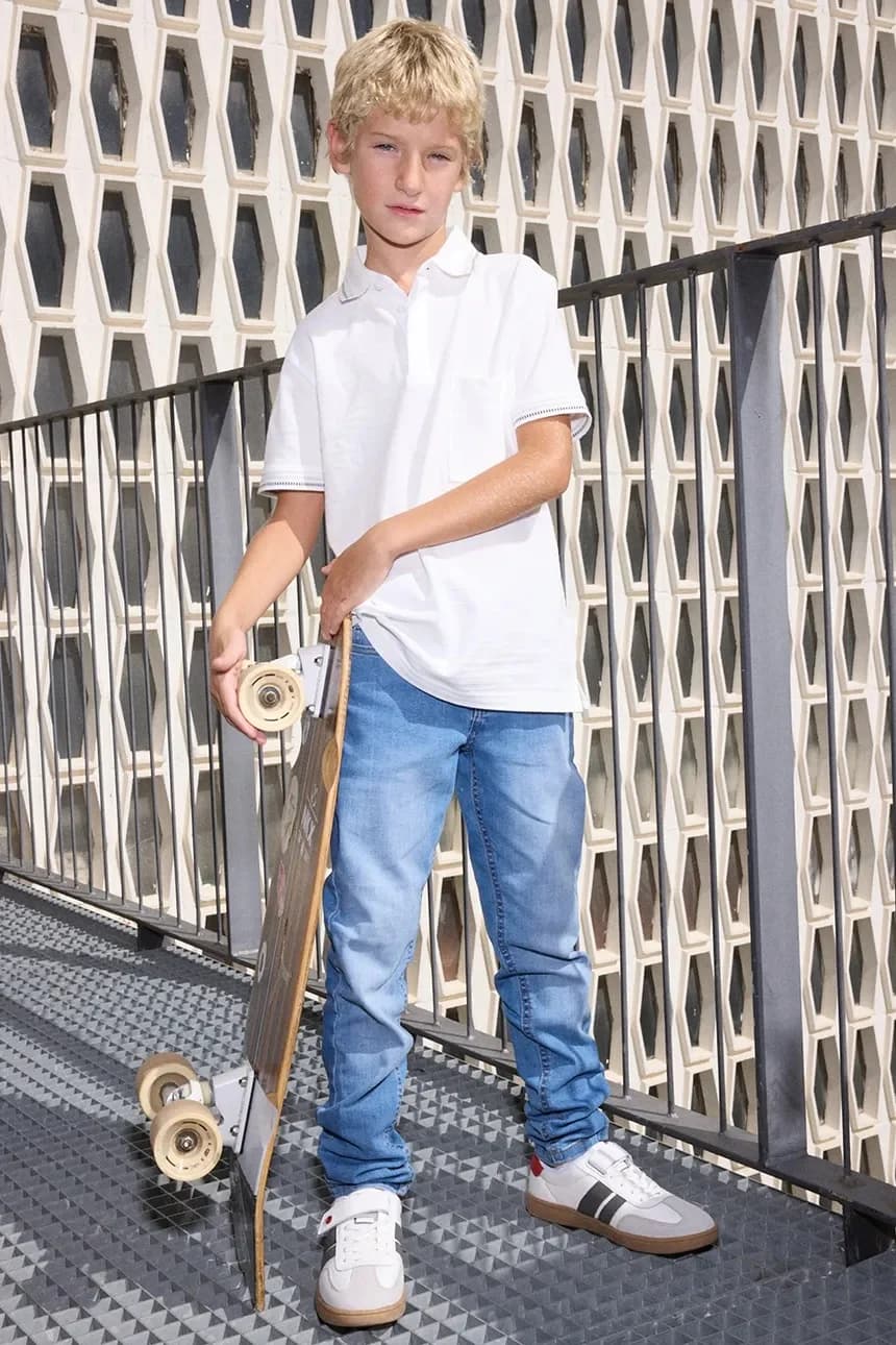 Детское хлопковое поло - фото 5