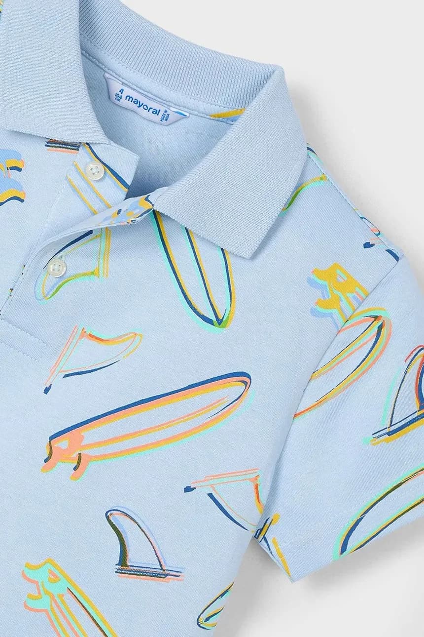 Детское хлопковое поло - фото 4