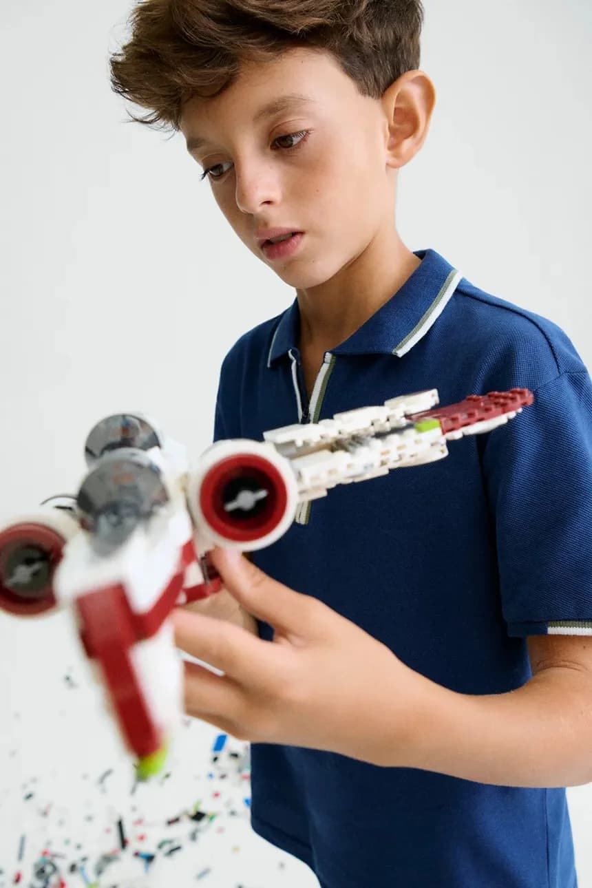 Детское хлопковое поло