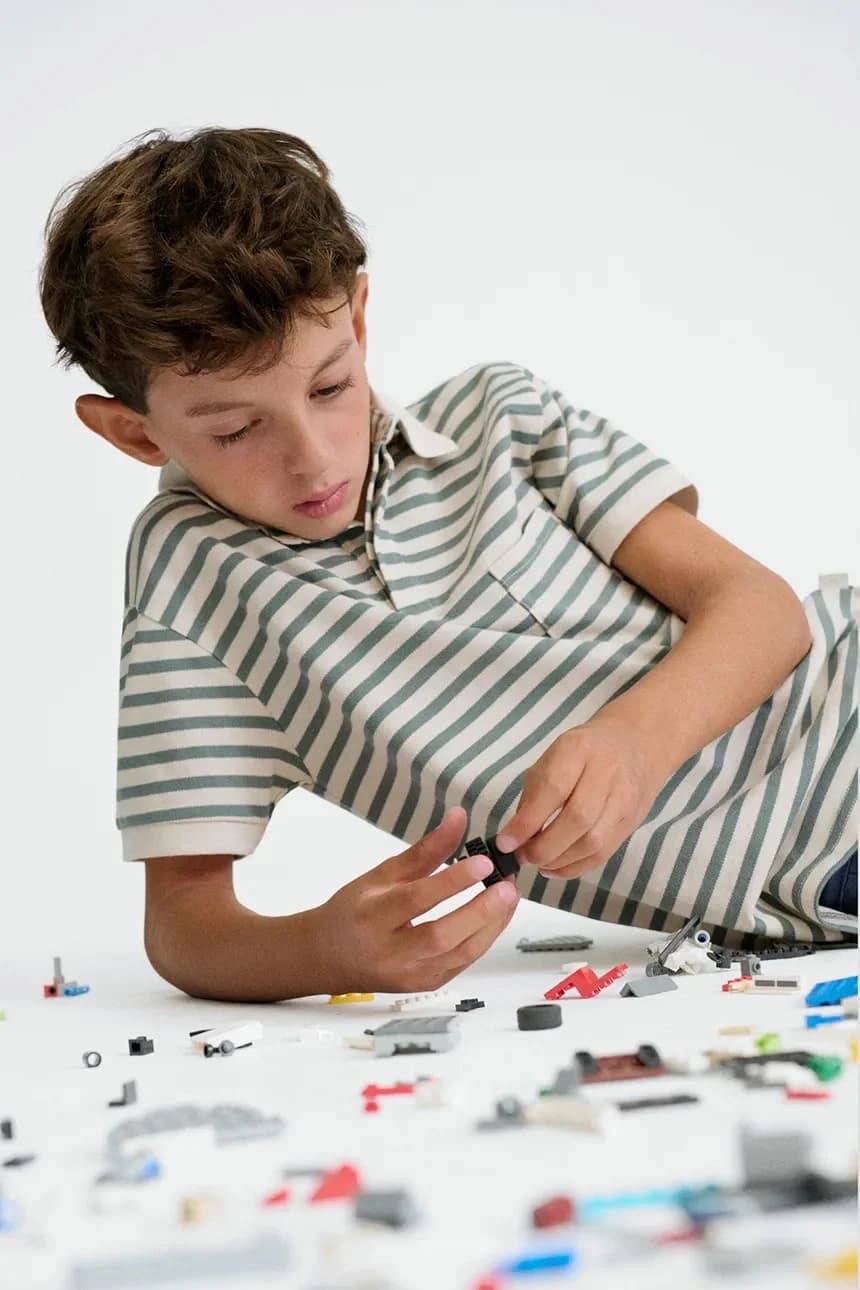 Детское хлопковое поло